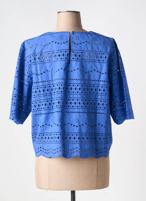 Top albastru TOMMY HILFIGER femeie