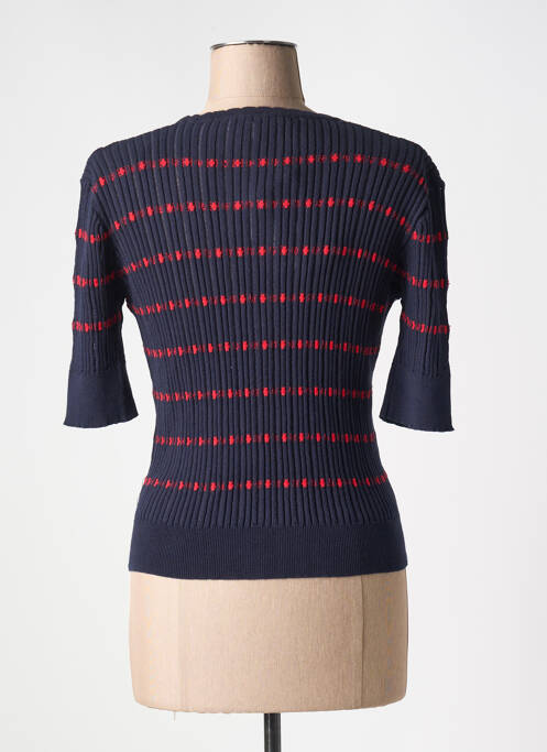 Vestă cu mâneci scurte albastru LA PETITE FRANCAISE femeie