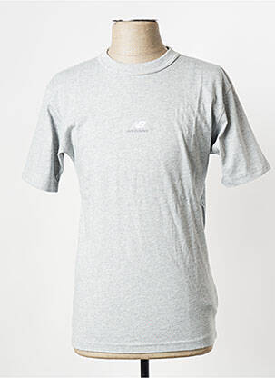 Tricou guler rotund gri NEW BALANCE bărbat