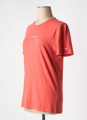 Tricou guler rotund roșu PEPE JEANS bărbat
