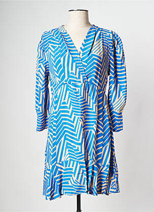 Rochie scurtă albastru AN' GE femeie