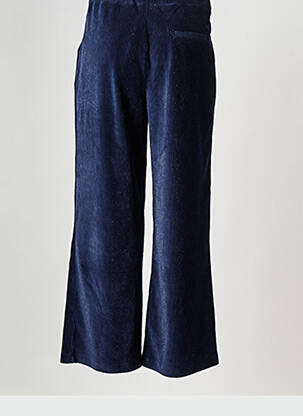 Pantalon larg albastru THE KORNER femeie