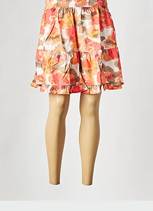 Fustă scurtă portocaliu VERO MODA femeie