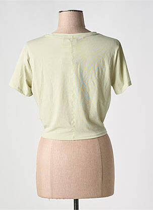 Tricou guler rotund verde NIKE femeie
