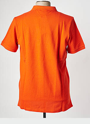 Polo portocalie KNOWLEDGE COTTON APPAREL bărbat