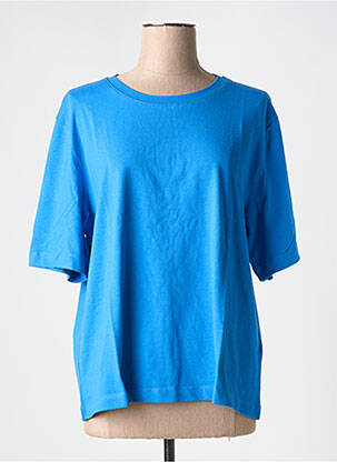 Tricou guler rotund albastru B.YOUNG femeie