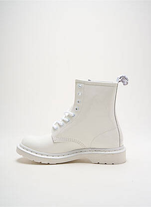 Botine/ghete alb DR MARTENS femeie
