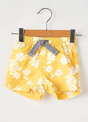 Șort de baie galben PETIT BATEAU băiat