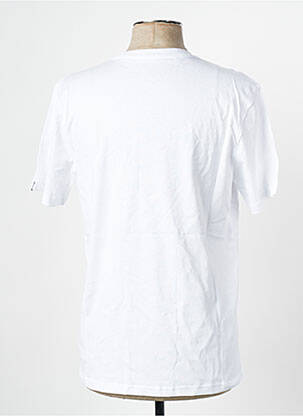 Tricou guler rotund alb ELEMENT bărbat