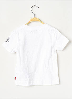 Tricou guler rotund alb LEVI'S băiat
