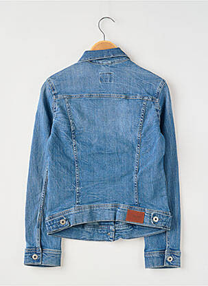 Jachetă de blugi albastru PEPE JEANS femeie