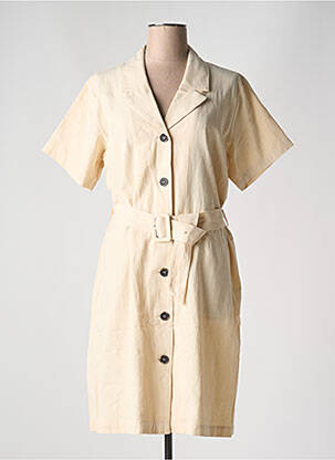 Rochie scurtă bej SELECTED femeie