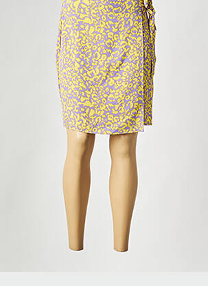 Fustă mini galben NOISY MAY femeie