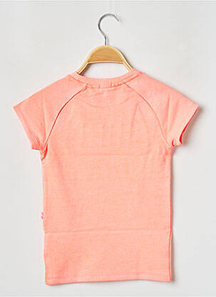 Tricou guler rotund portocalie BILLIEBLUSH fată