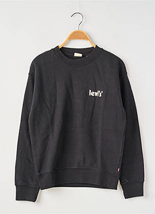 Hanorac guler rotund negru LEVI'S femeie
