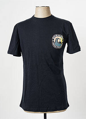 Tricou guler rotund negru QUIKSILVER bărbat
