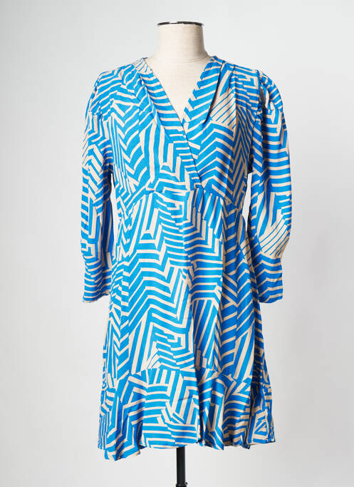 Rochie scurtă albastru AN' GE femeie