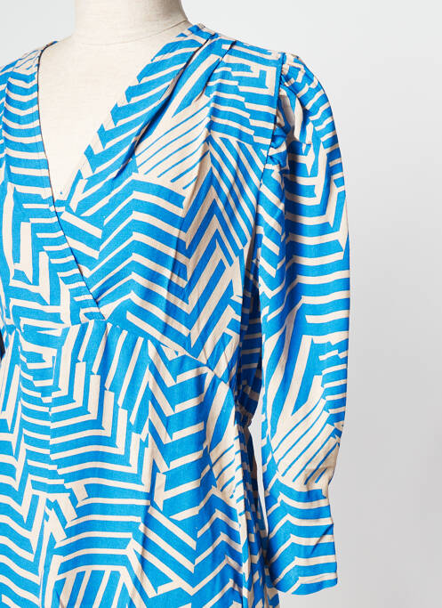 Rochie scurtă albastru AN' GE femeie