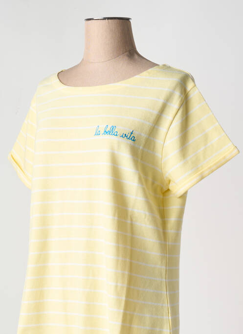 Tricou galben MAISON LABICHE femeie