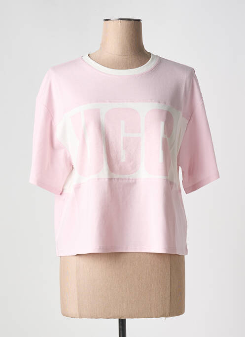 Tricou roz UGG femeie