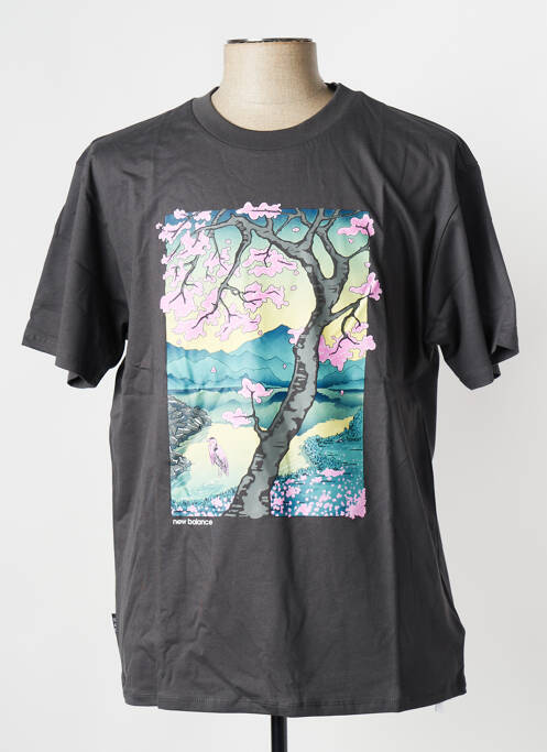 Tricou gri NEW BALANCE bărbat