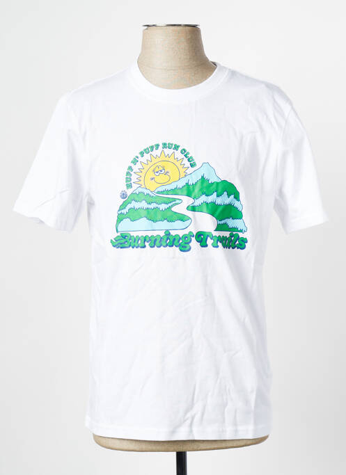 Tricou alb ELEMENT bărbat