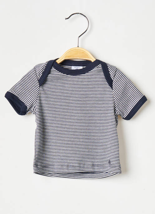Tricou negru PETIT BATEAU băiat