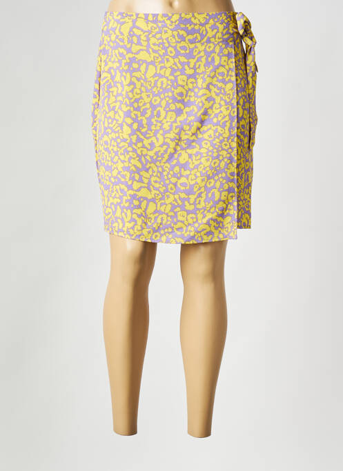 Fustă mini galben NOISY MAY femeie