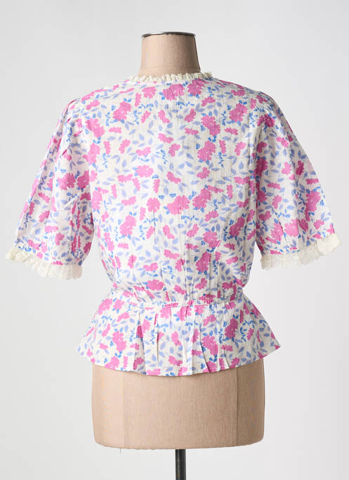 Top alb JOLIE JOLIE PAR PETITE MENDIGOTE femeie