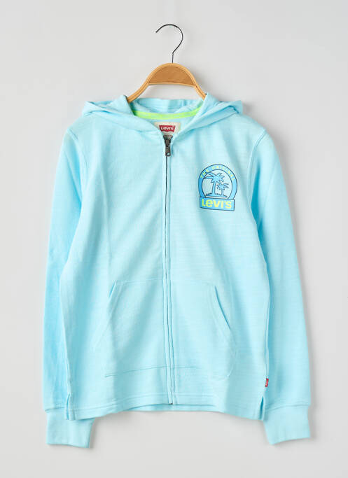 Hanorac cu glugă albastru LEVIS băiat