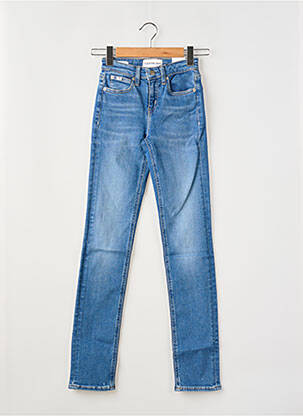 Blugi cu croială slim albastru CALVIN KLEIN femeie