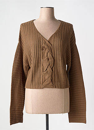 Pulover maro NA-KD femeie