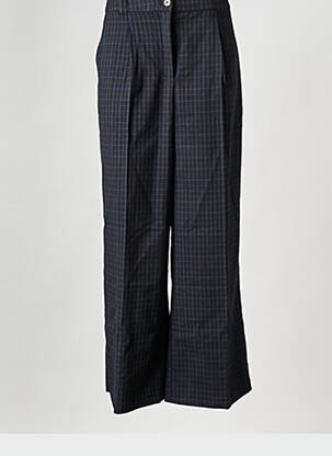 Pantalon larg negru ICHI femeie