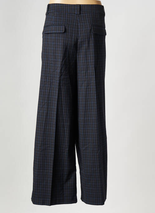 Pantalon larg negru ICHI femeie