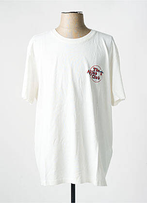 Tricou alb NUDIE JEANS CO bărbat