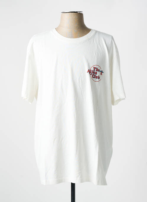 Tricou alb NUDIE JEANS CO bărbat