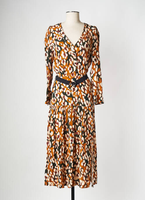 Rochie lungă portocaliu LA PETITE FRANCAISE femeie