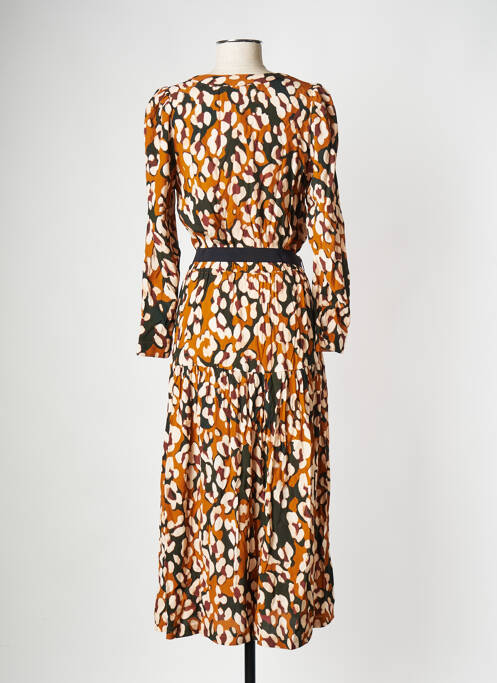 Rochie lungă portocaliu LA PETITE FRANCAISE femeie