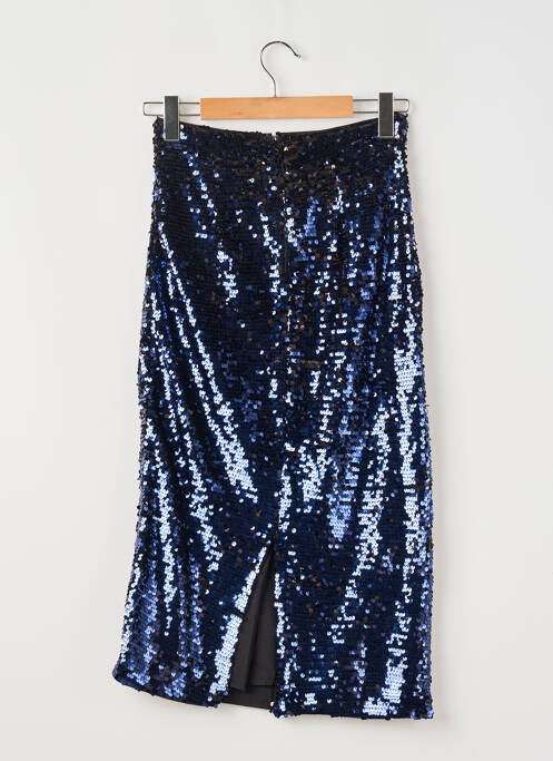 Fustă midi albastru SELECTED femeie