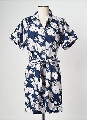 Rochie scurtă albastru ICHI femeie