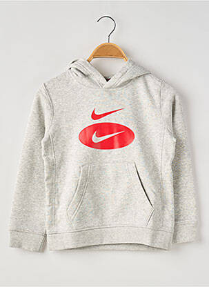 Hanorac cu glugă gri NIKE băiat