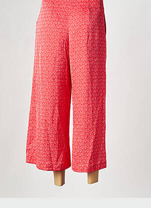 Pantalon larg roșu I.CODE (By IKKS) femeie
