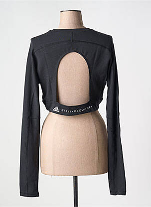 Tricou guler rotund negru ADIDAS X STELLA MC CARTNEY femeie