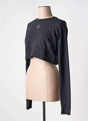Tricou guler rotund negru ADIDAS X STELLA MC CARTNEY femeie