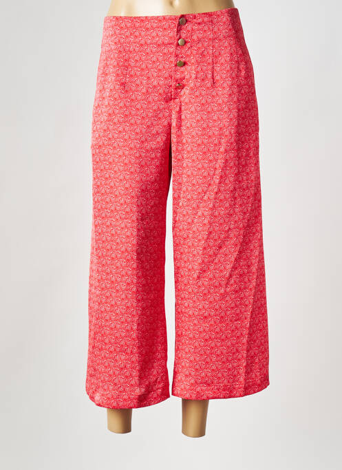 Pantalon larg roșu I.CODE (By IKKS) femeie