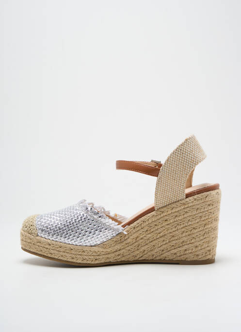 Sandale/Pantofi decupați argintiu VANESSA WU femeie