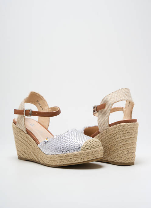 Sandale/Pantofi decupați argintiu VANESSA WU femeie