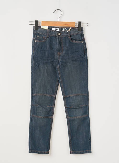 Blugi cu croială dreaptă albastru VERTBAUDET băiat