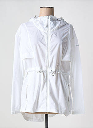 Impermeabil alb COLUMBIA femeie