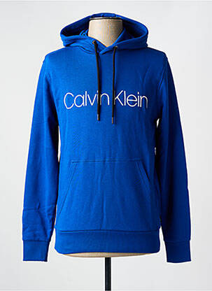 Hanorac cu glugă albastru CALVIN KLEIN bărbat